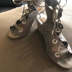 Dolce Vita Lace Up Wedges